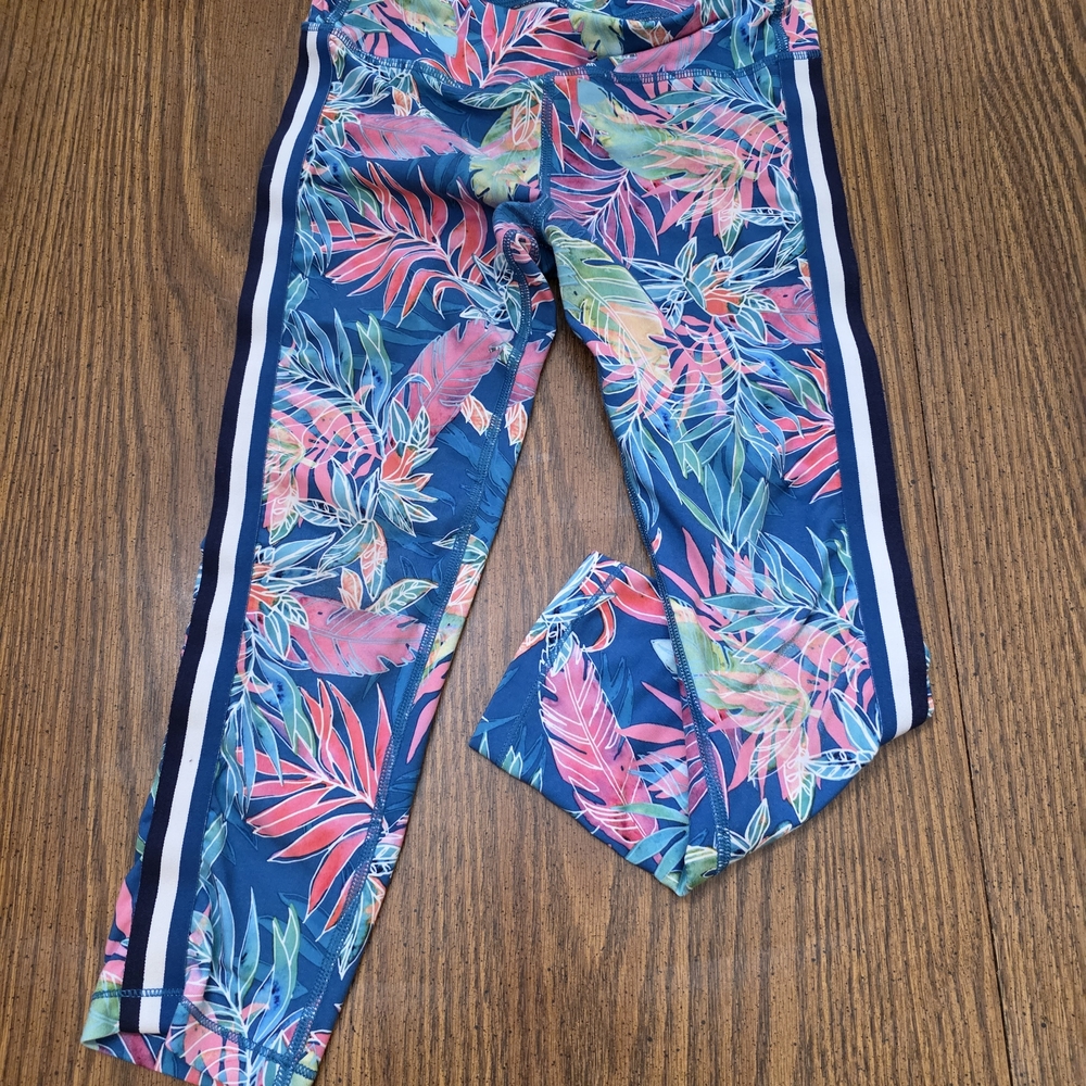Athleta Paradise Floral Athletic Leggings